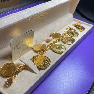 Golden coin Bracelet
